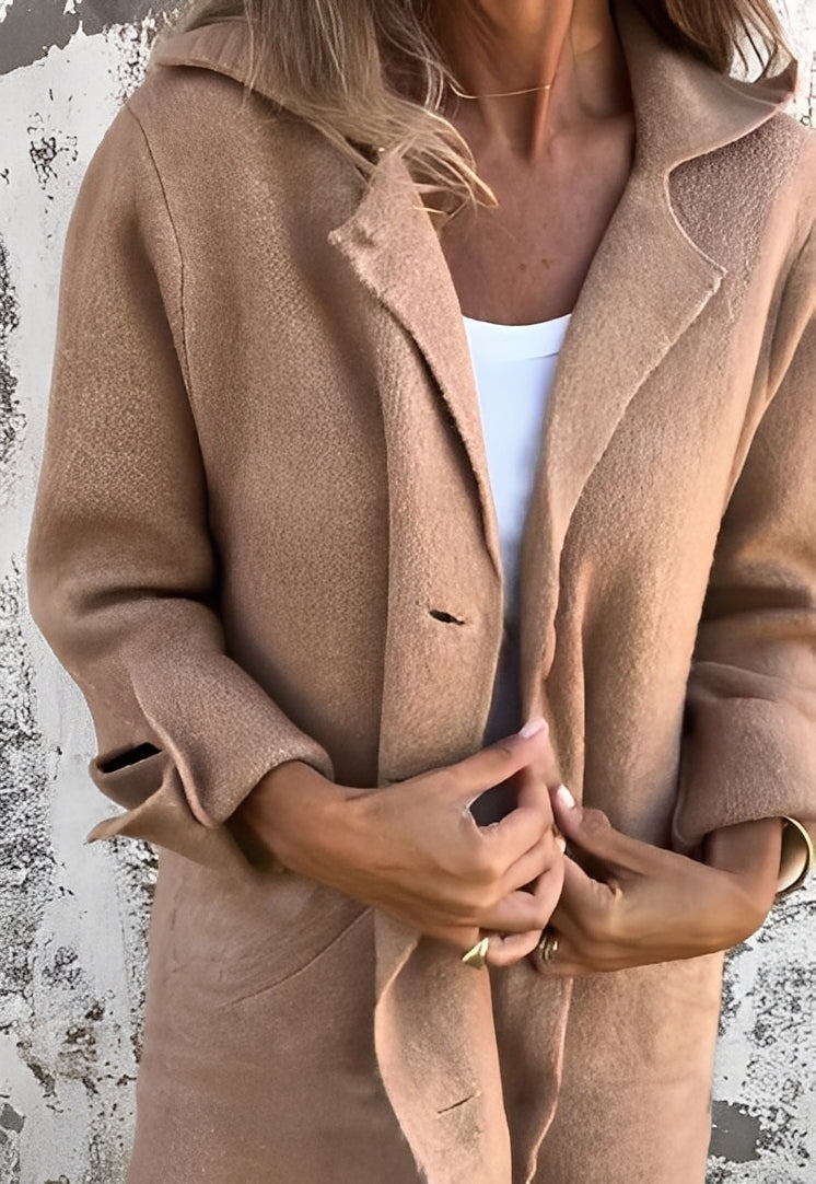 Izabelle - Women's Casual Long Knitted Coat