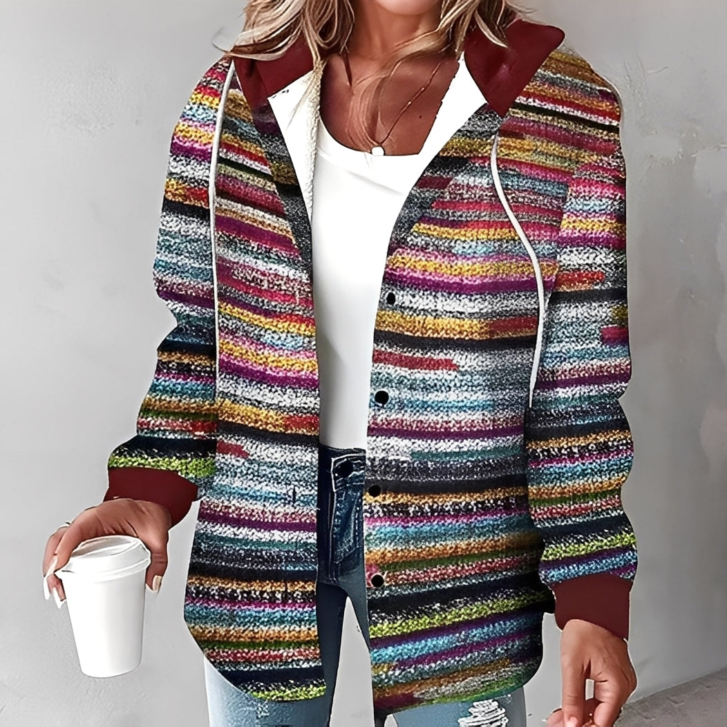 Briana - Women's Casual, Cozy Hooded Jacket