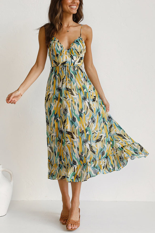 Charity – Colorful Midi Dress