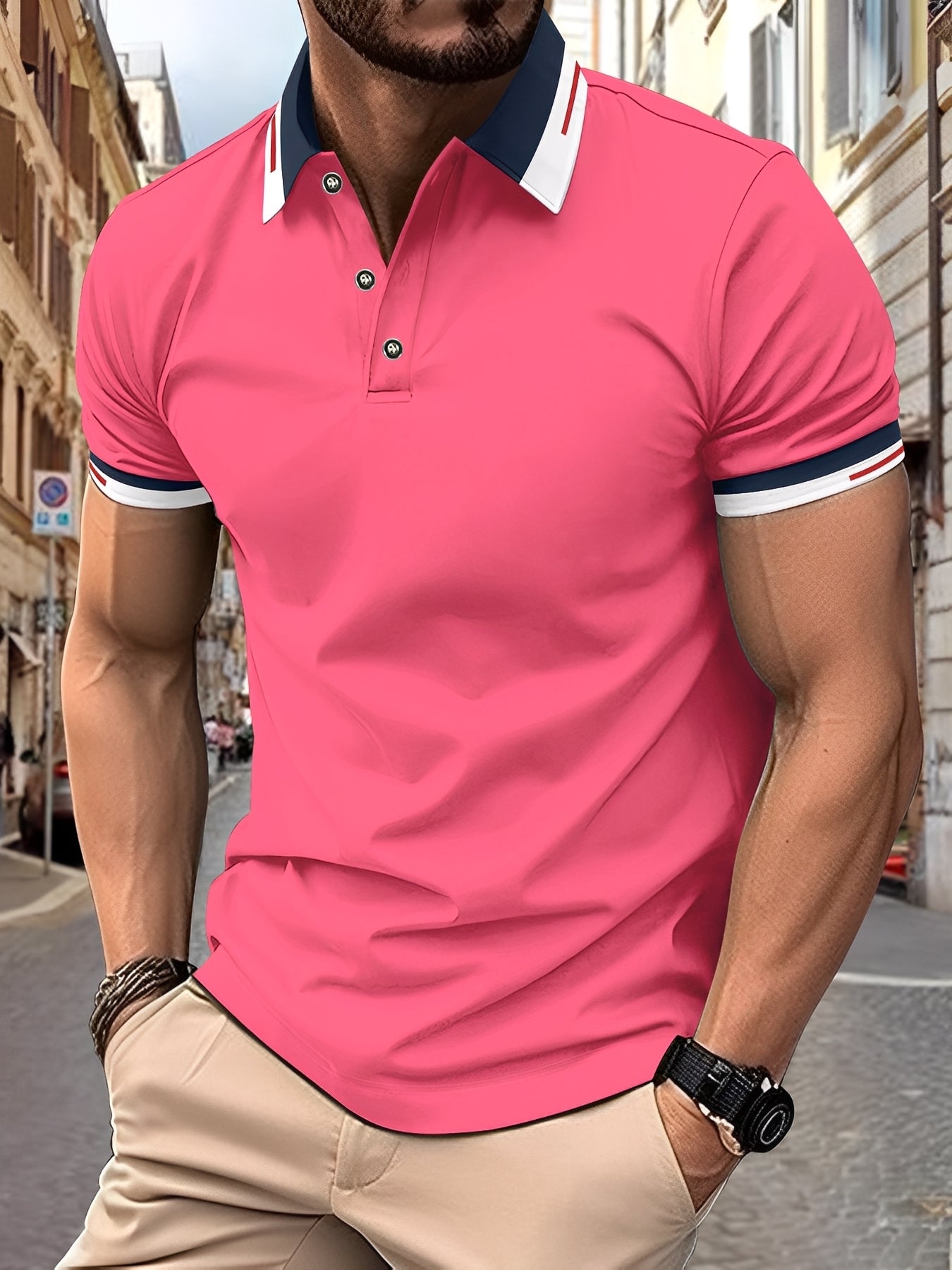 Raymund - Men's Trendy Polo Shirt