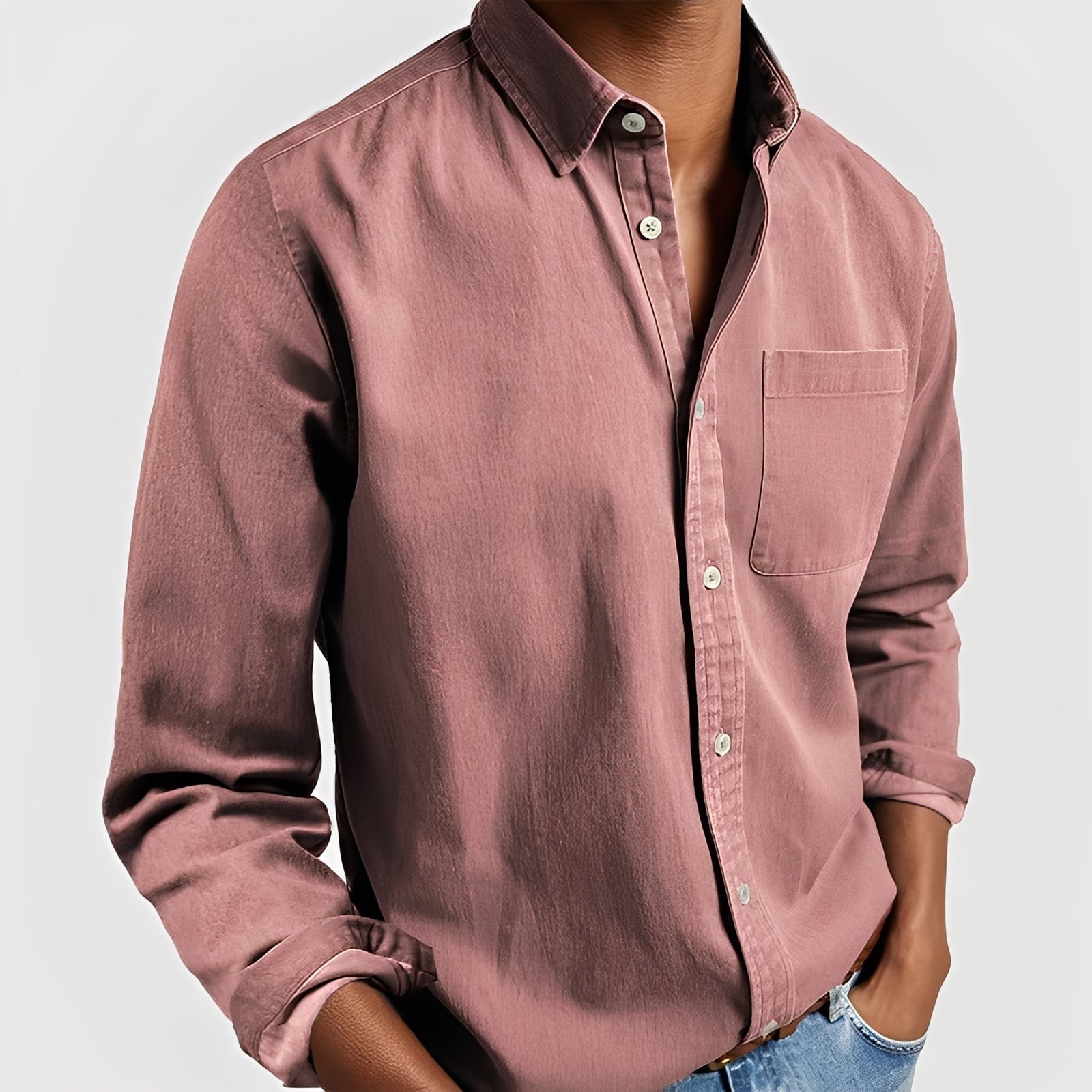 Tanner - Men's Casual Shirt with Pocket