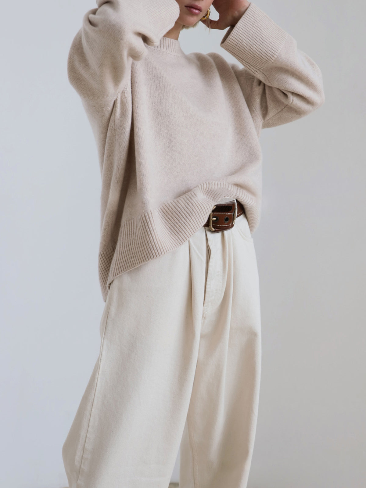 Amara – Oversized Pullover “Cotton Candy”