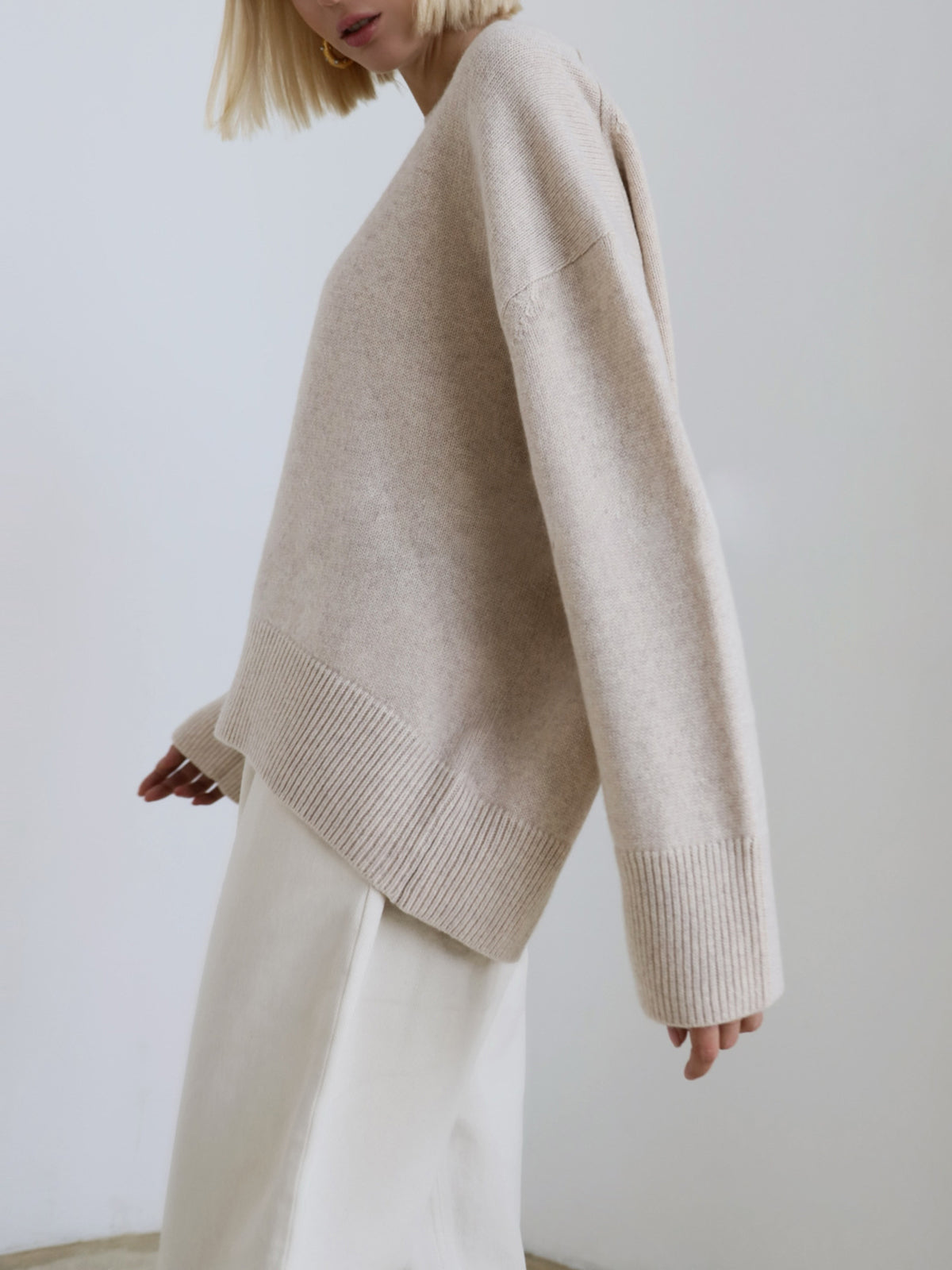 Amara – Oversized Pullover “Cotton Candy”