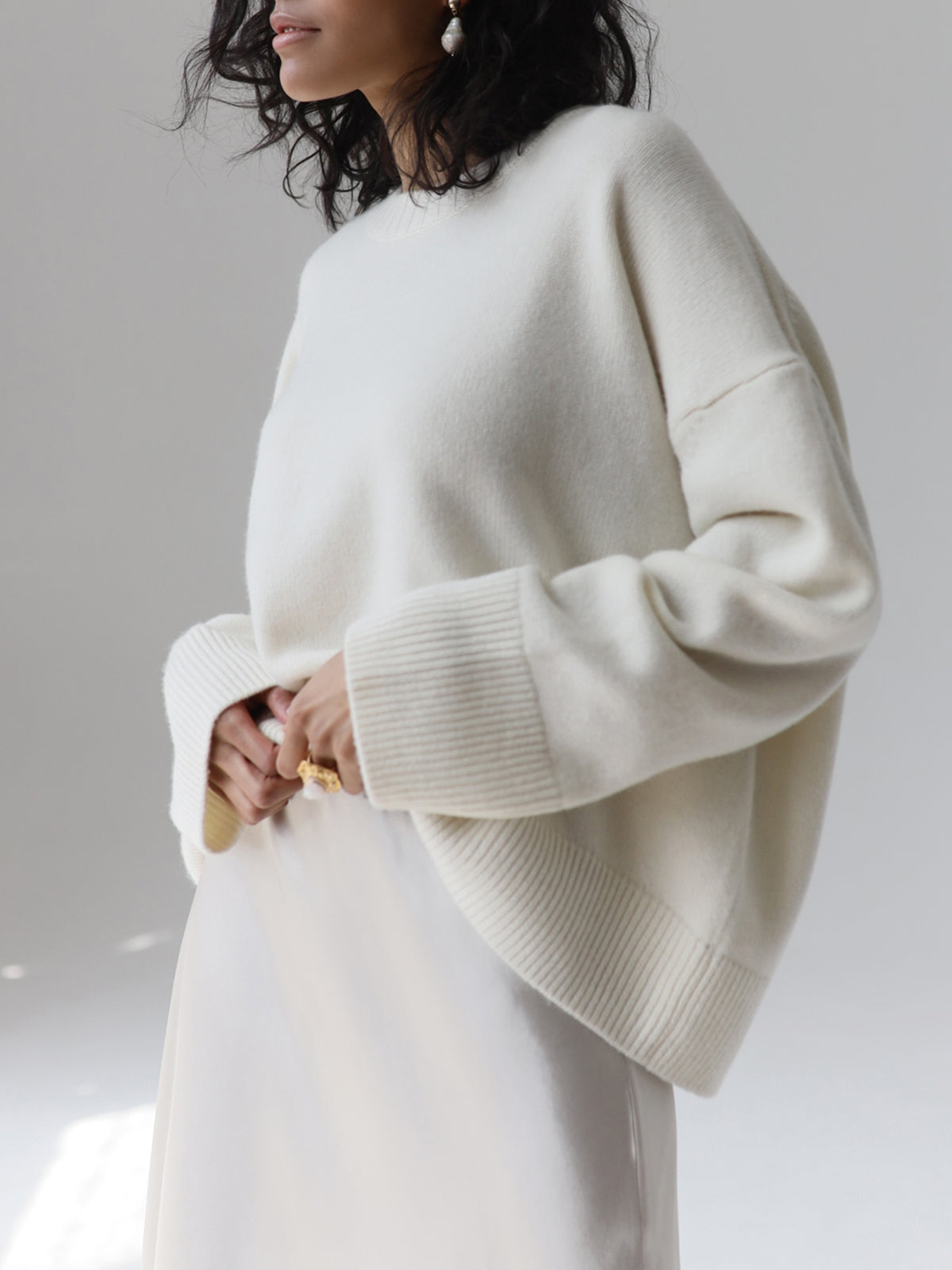 Amara – Oversized Pullover “Cotton Candy”