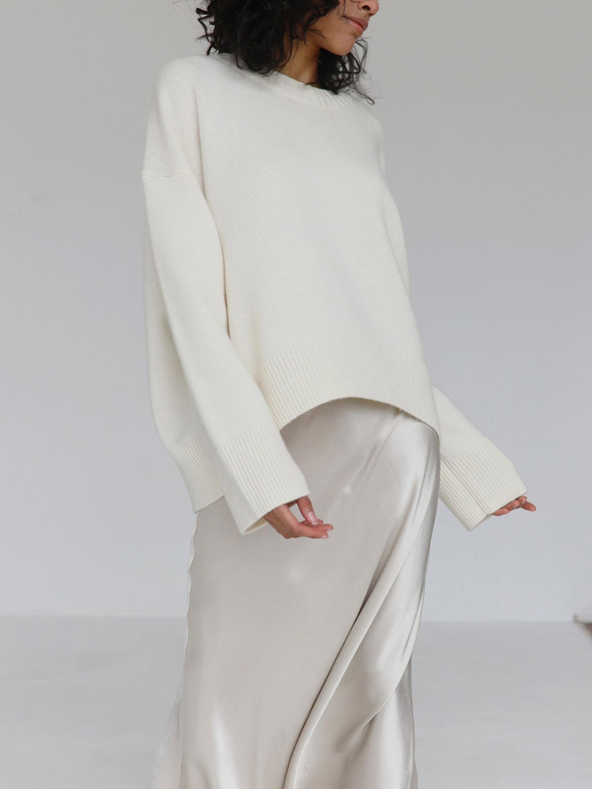 Amara – Oversized Pullover “Cotton Candy”