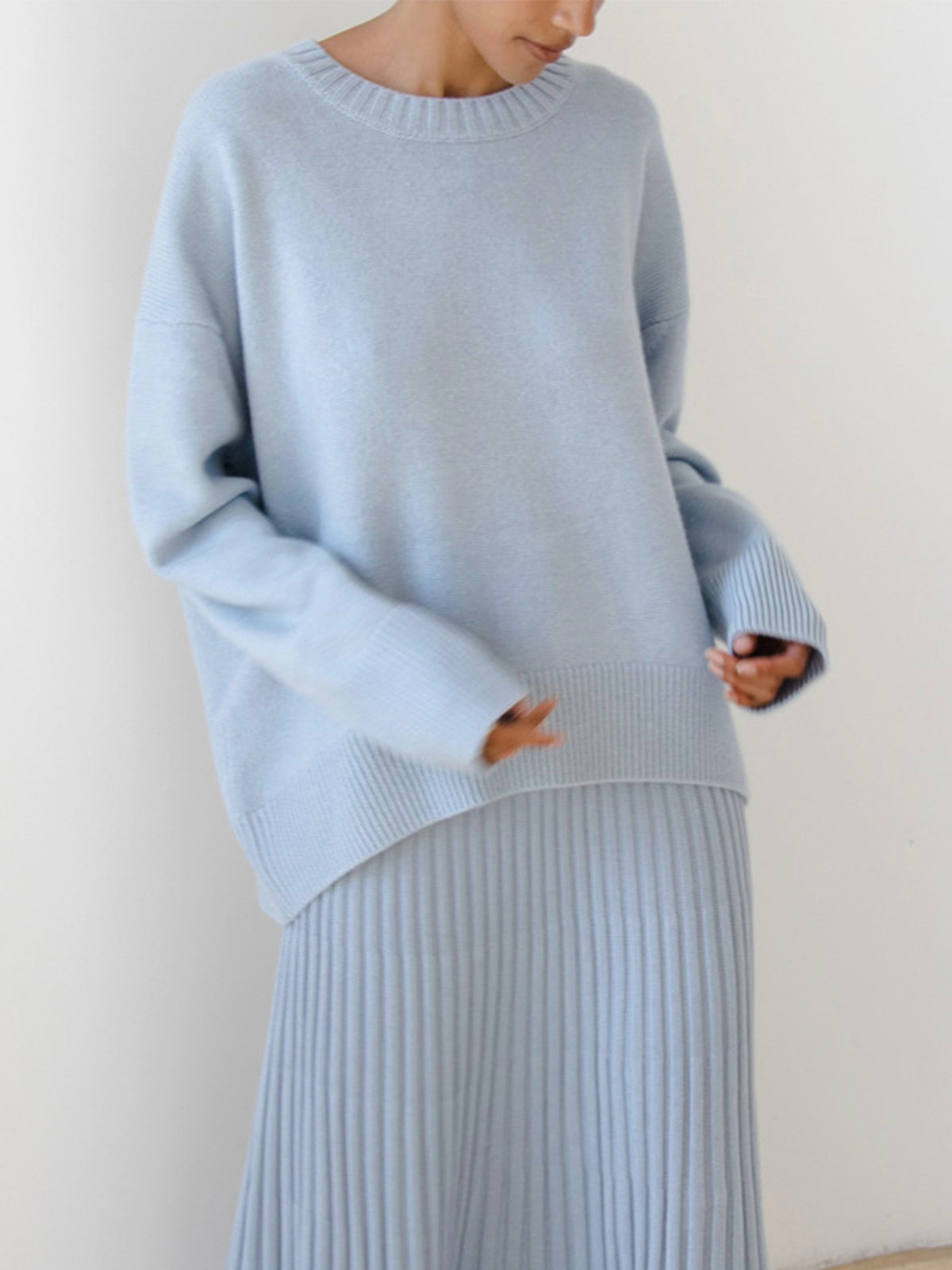 Amara – Oversized Pullover “Cotton Candy”