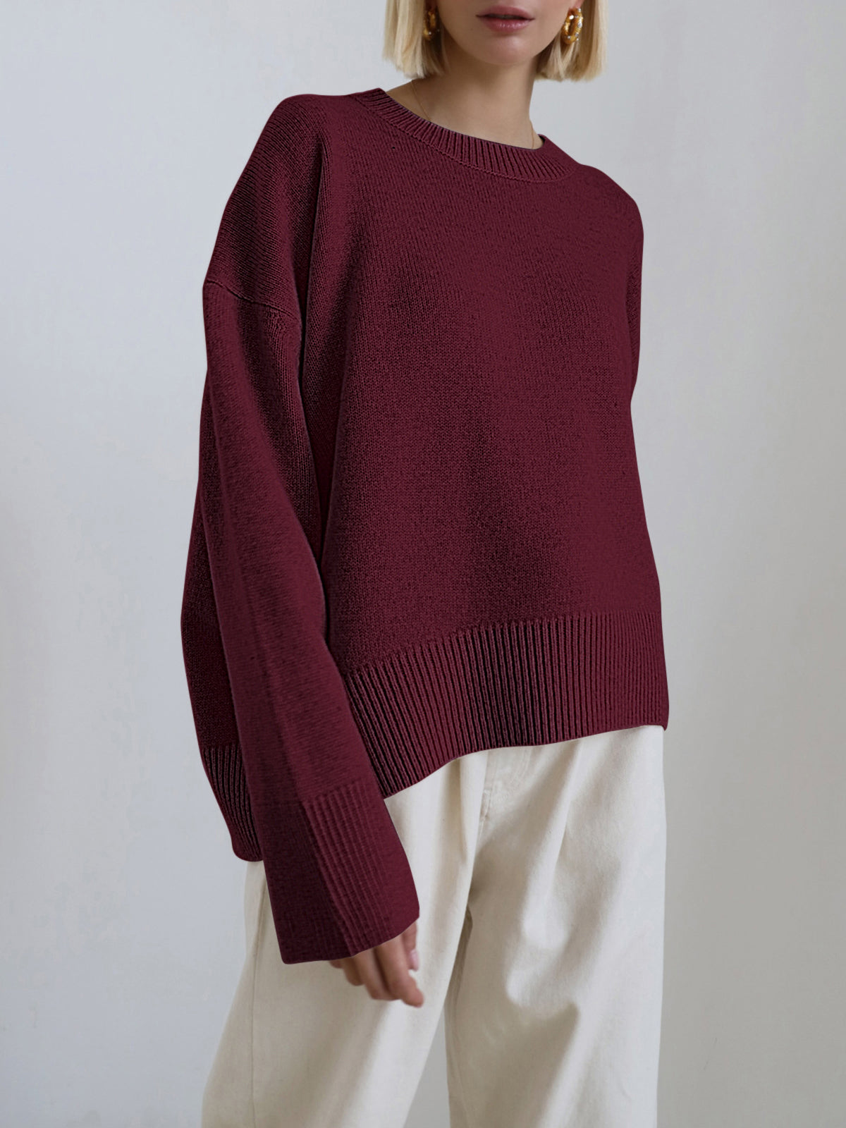 Amara – Oversized Pullover “Cotton Candy”