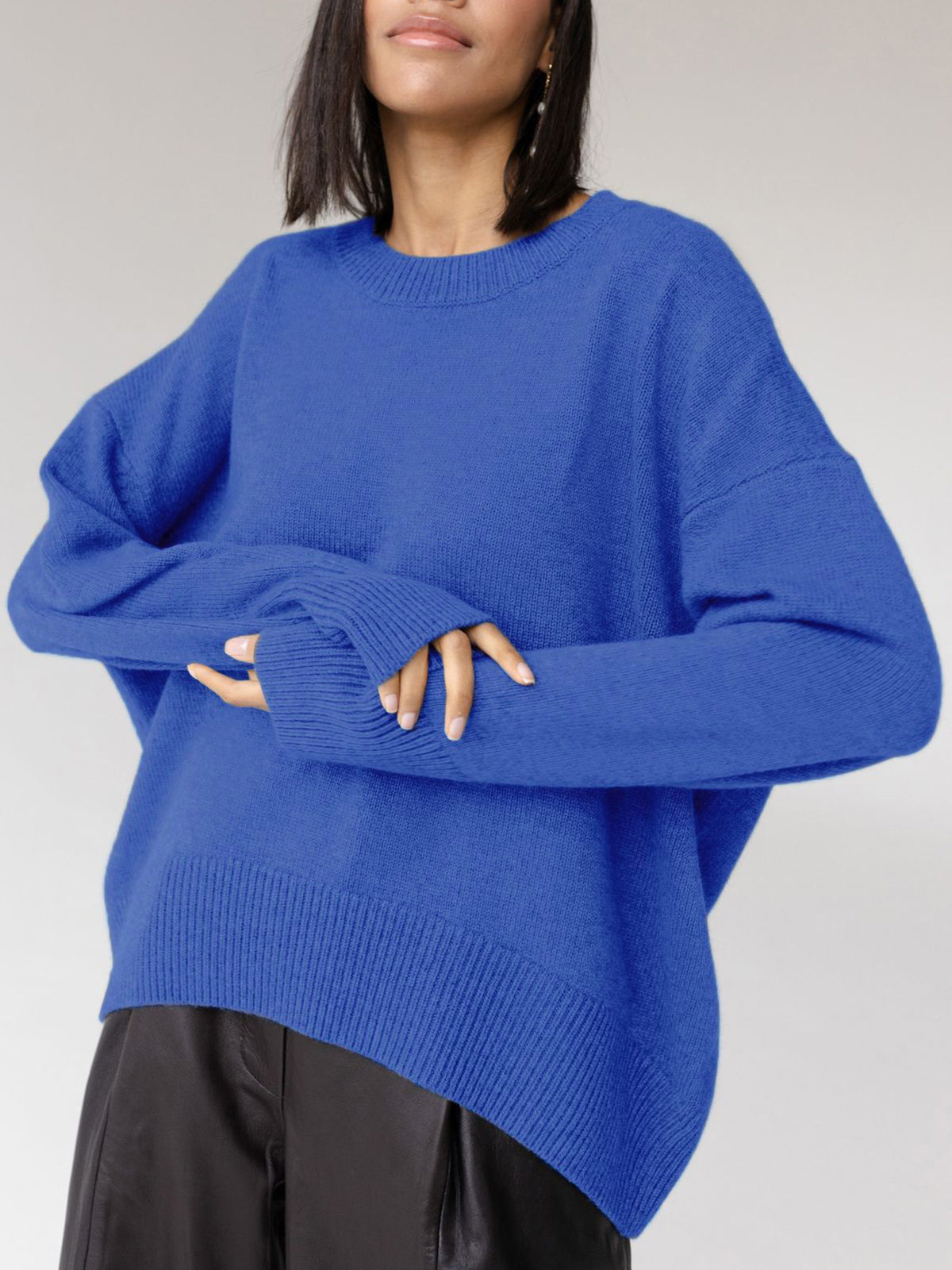 Amara – Oversized Pullover “Cotton Candy”