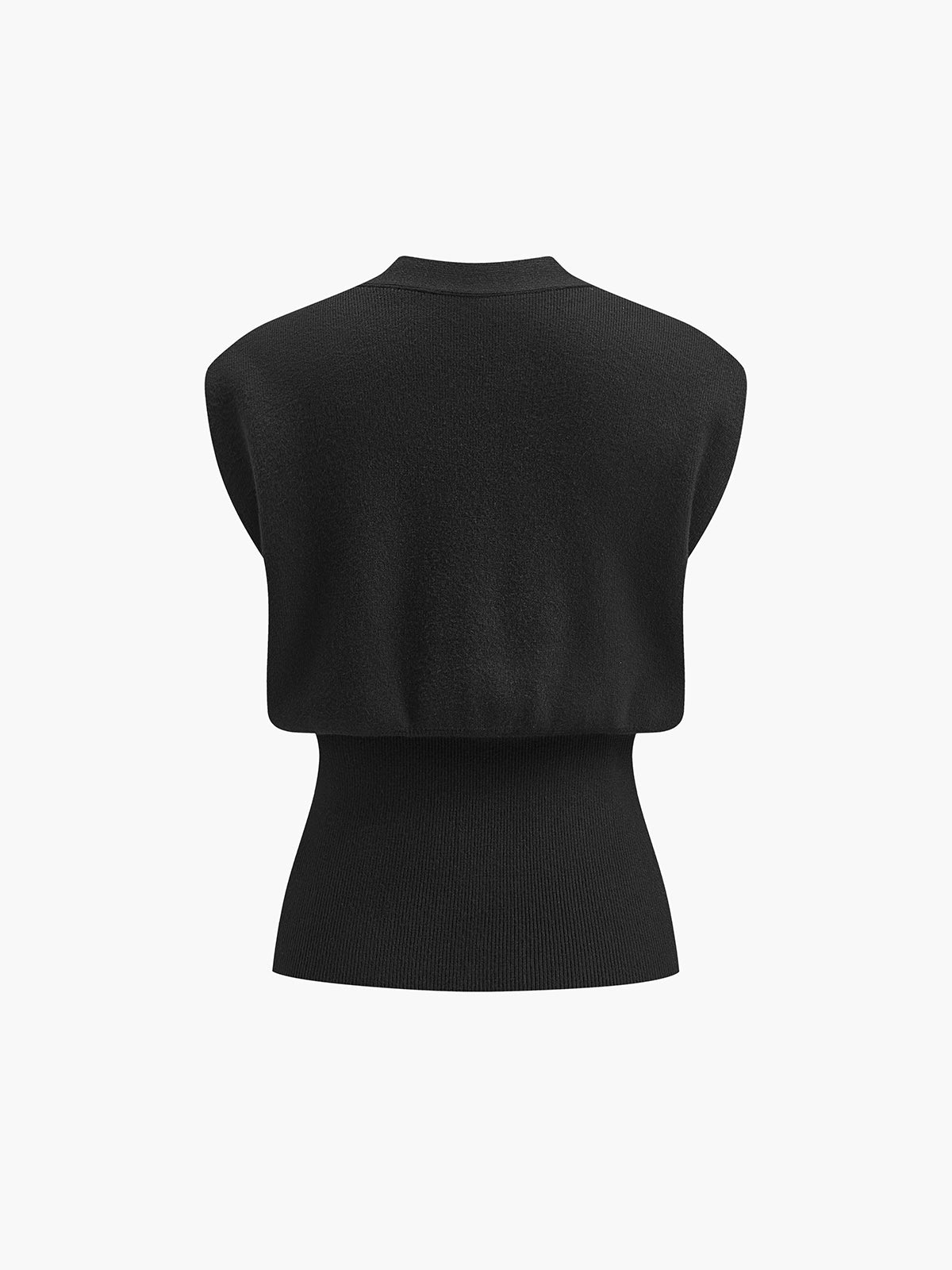 Annalena – V-Neck with Buttons Knit Vest