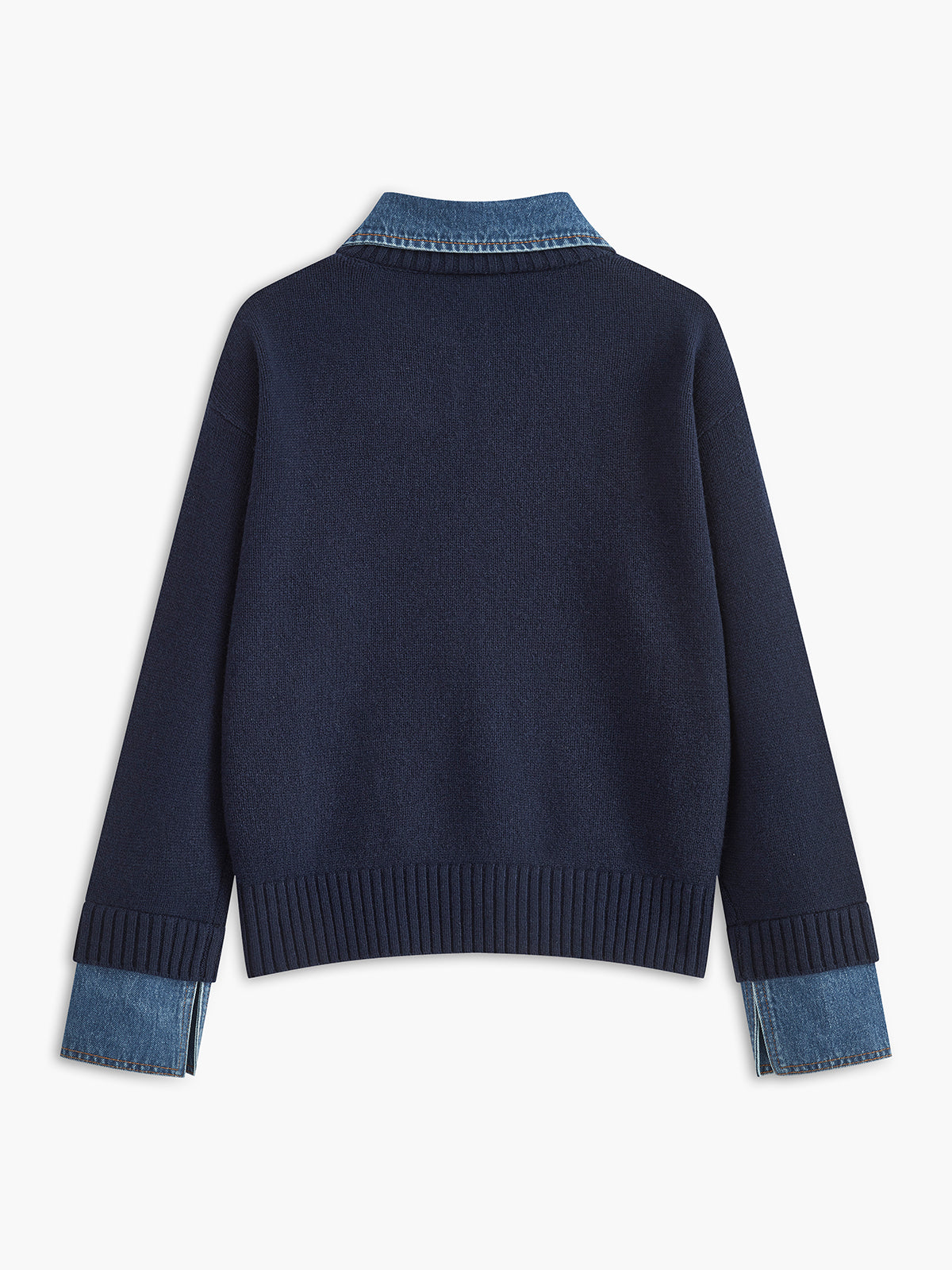 Nellie – 2-in-1 Sweater with Reverse Panel