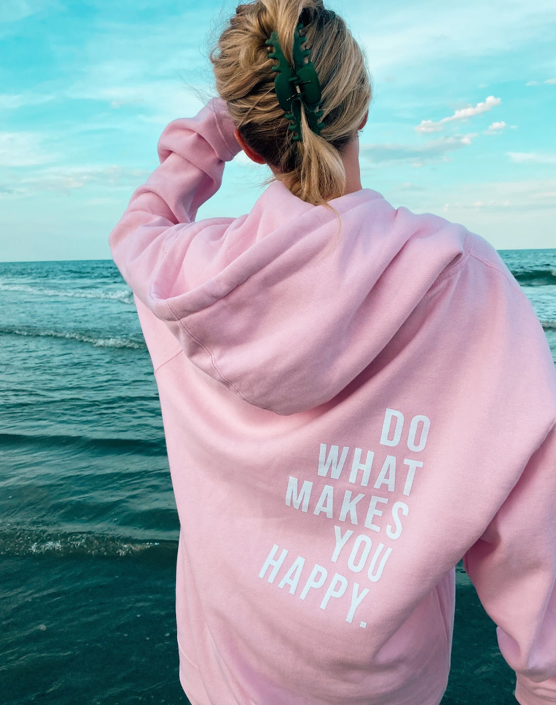 Jasmin – Trendy Hoodie with Inscription