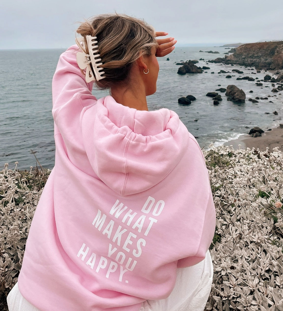 Jasmin – Trendy Hoodie with Inscription