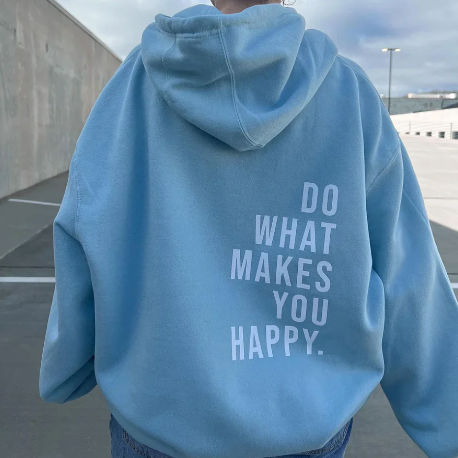Jasmin – Trendy Hoodie with Inscription