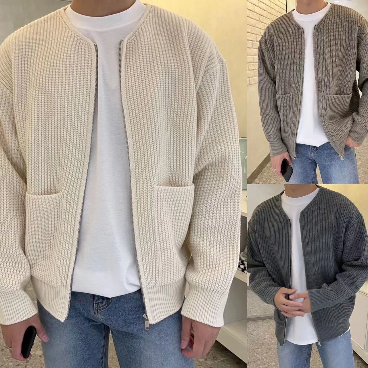 Ronan – Knitted Men's Cardigan