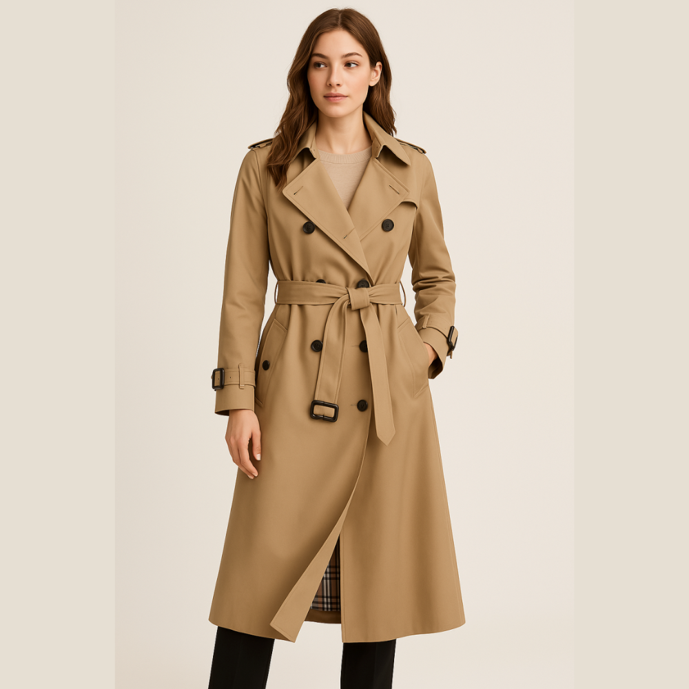 Chloé – Women's Double Button Trench Coat