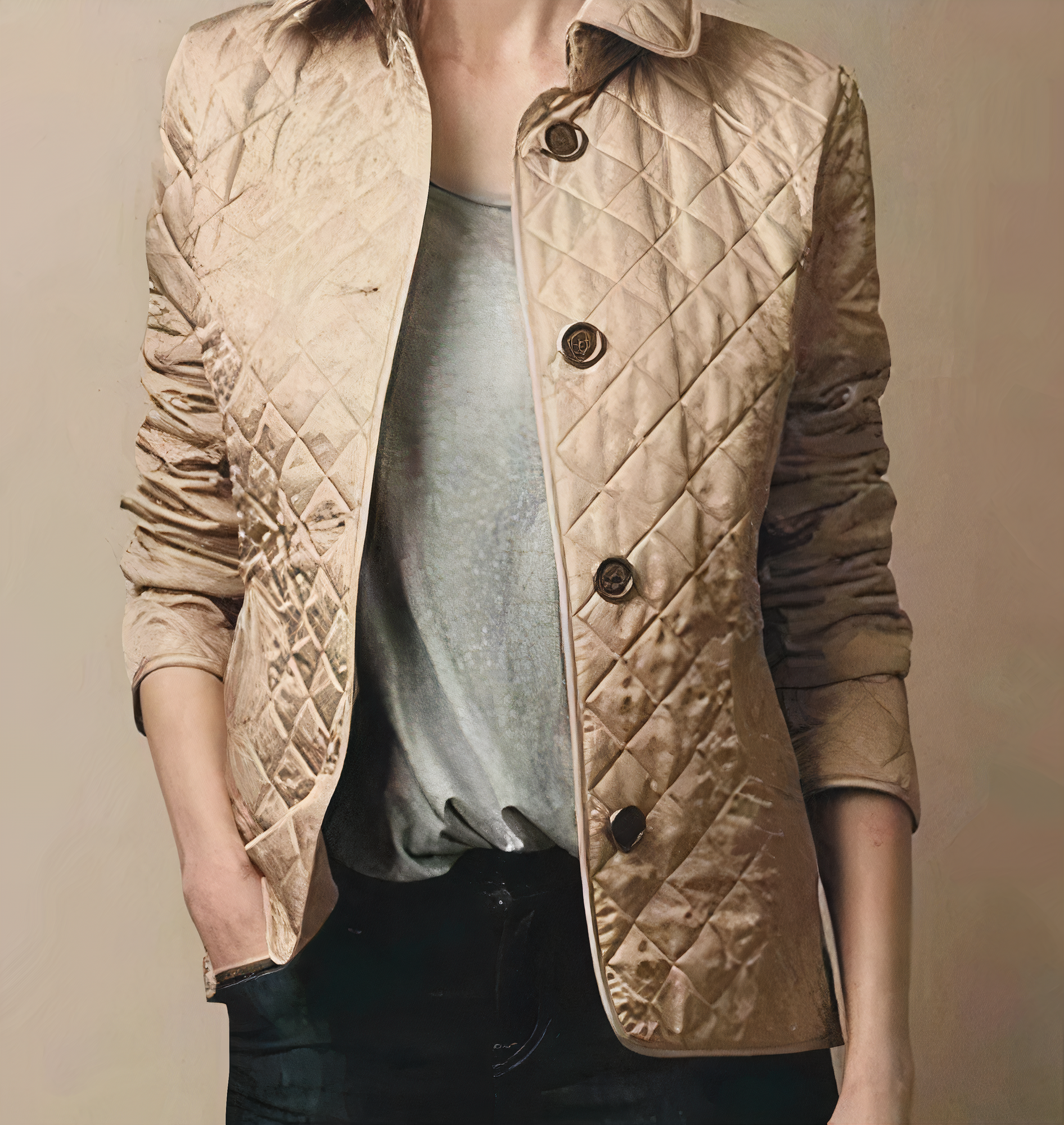 Evelyn – Silk and Cotton Jacket Women
