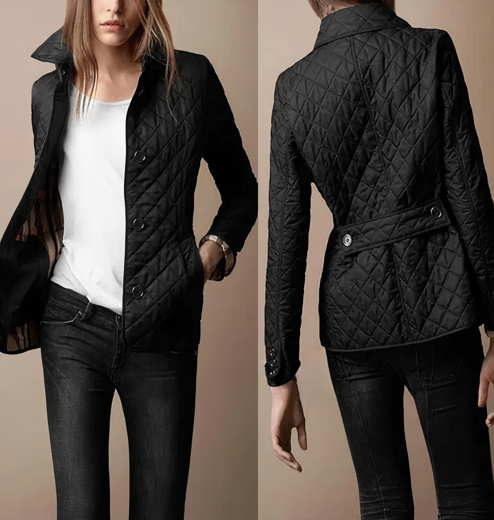 Evelyn – Silk and Cotton Jacket Women