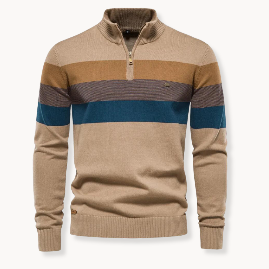 Aurullo - Quarter Zip Sweater