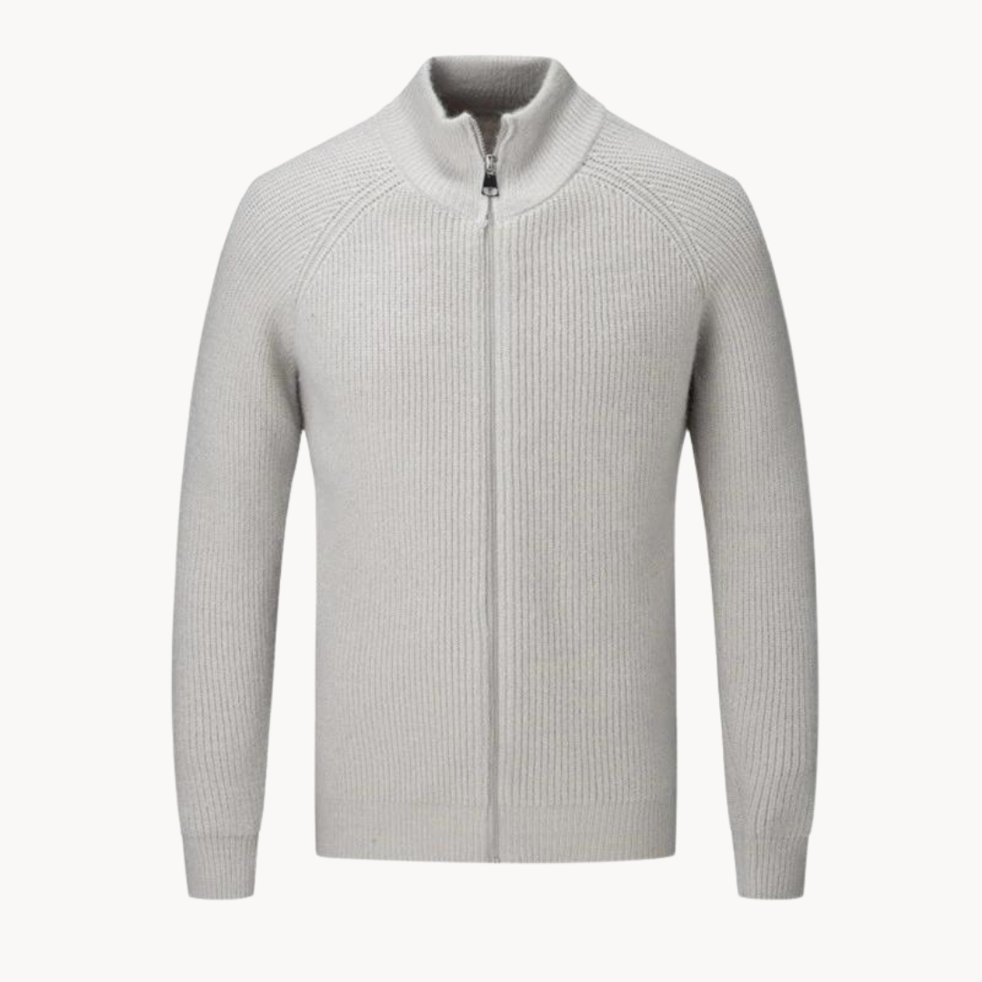 Sebastian – Sweater with Full Zipper