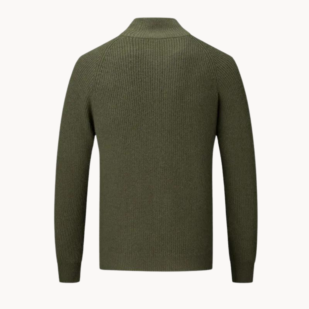 Sebastian – Sweater with Full Zipper
