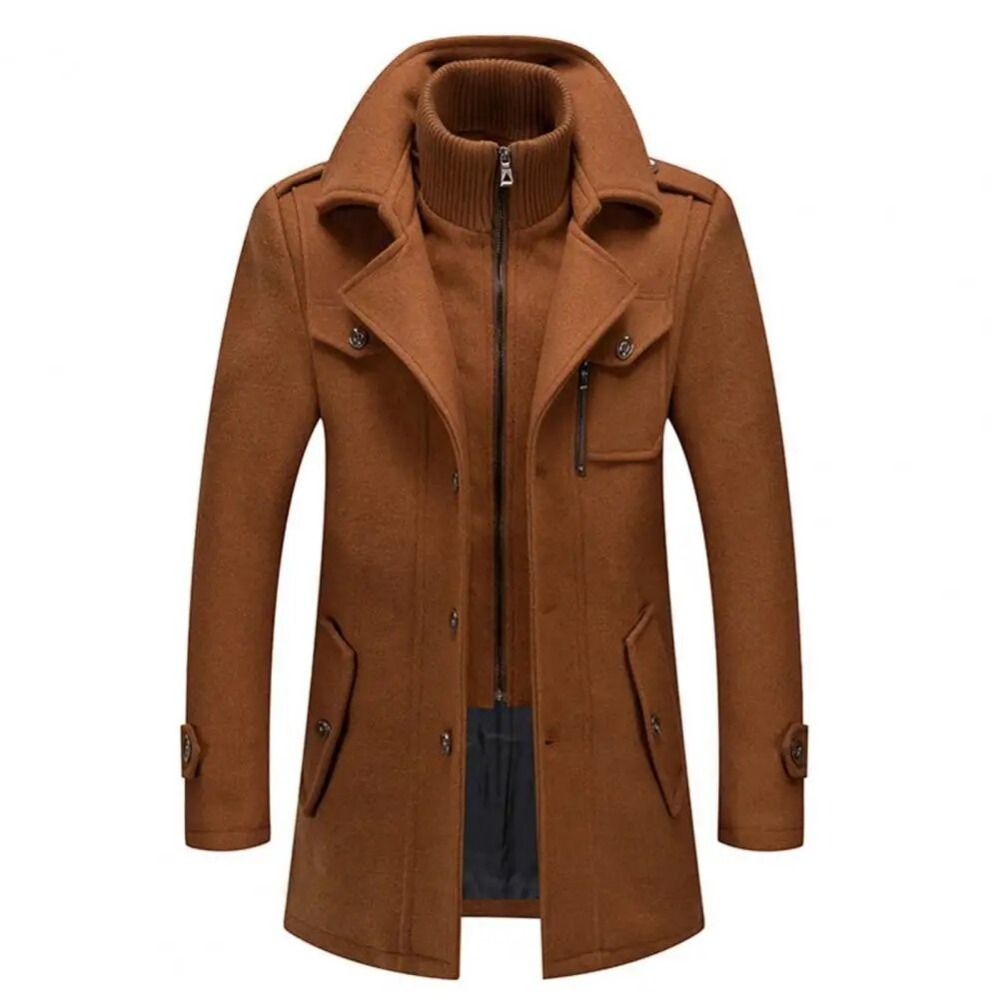 Grayson – Trendy Double Collar Jacket Men