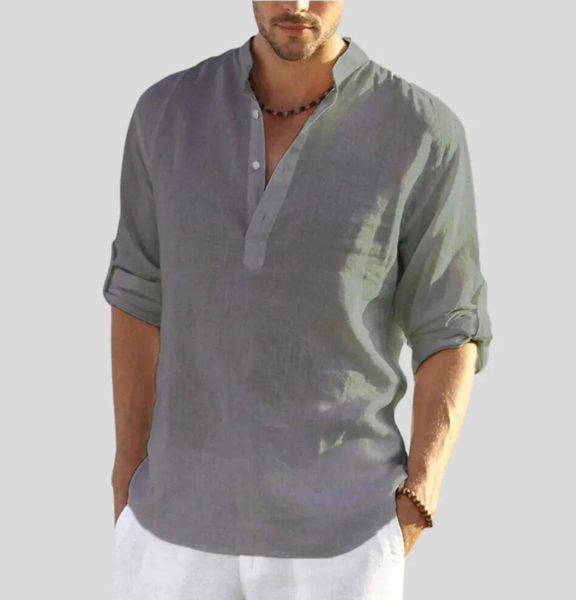 John – Linen Shirt for Men