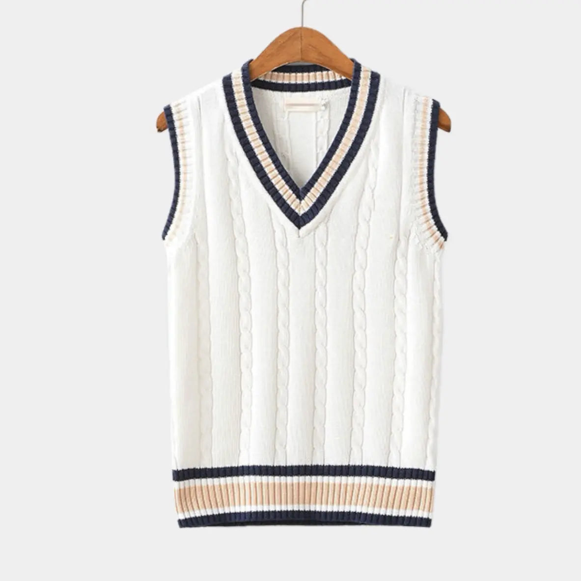 Édouard – Old Silver Sleeveless Sweater