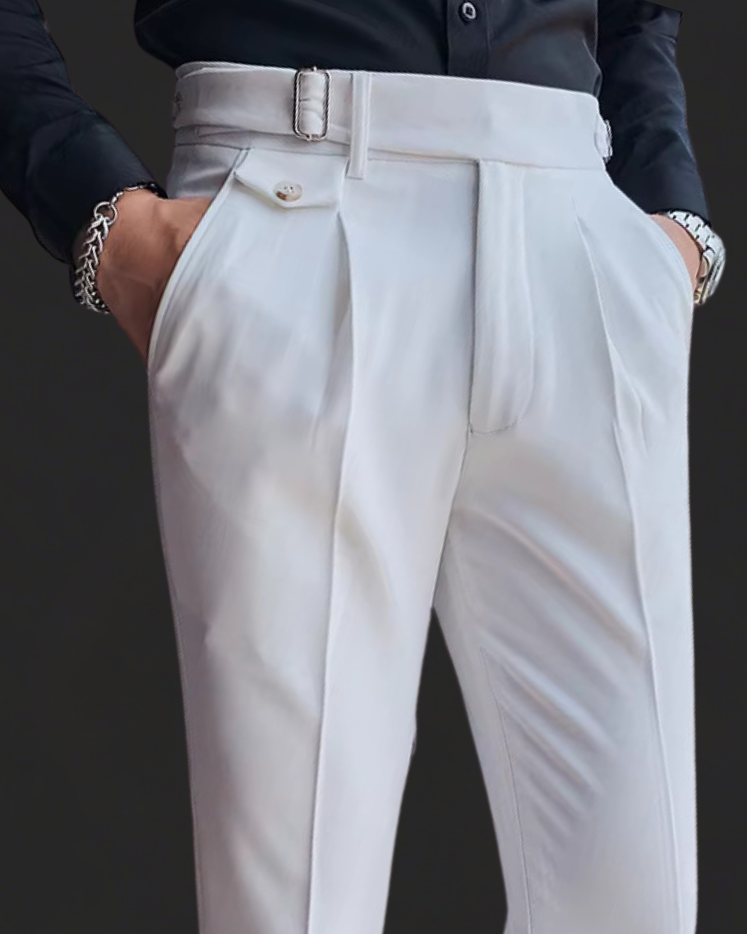 Marcello – Pleated Pants