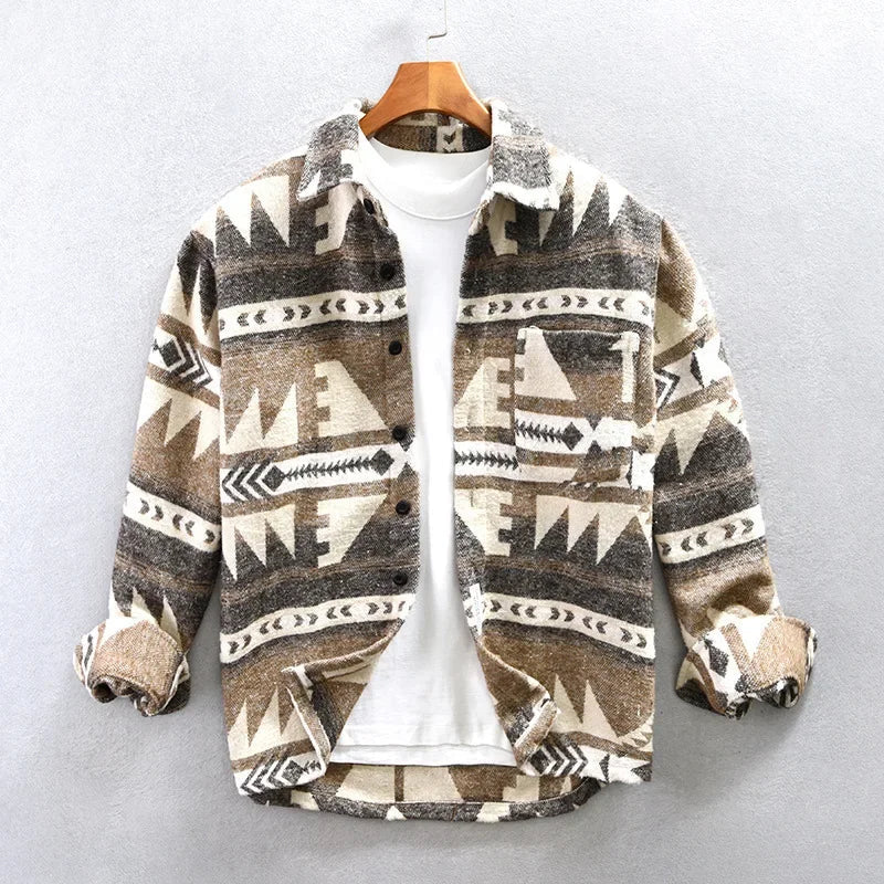 Leon – Aztec Shirt Jacket