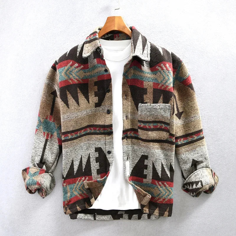 Leon – Aztec Shirt Jacket