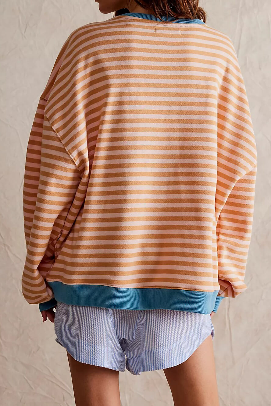 Monika – Striped Women's Sweater