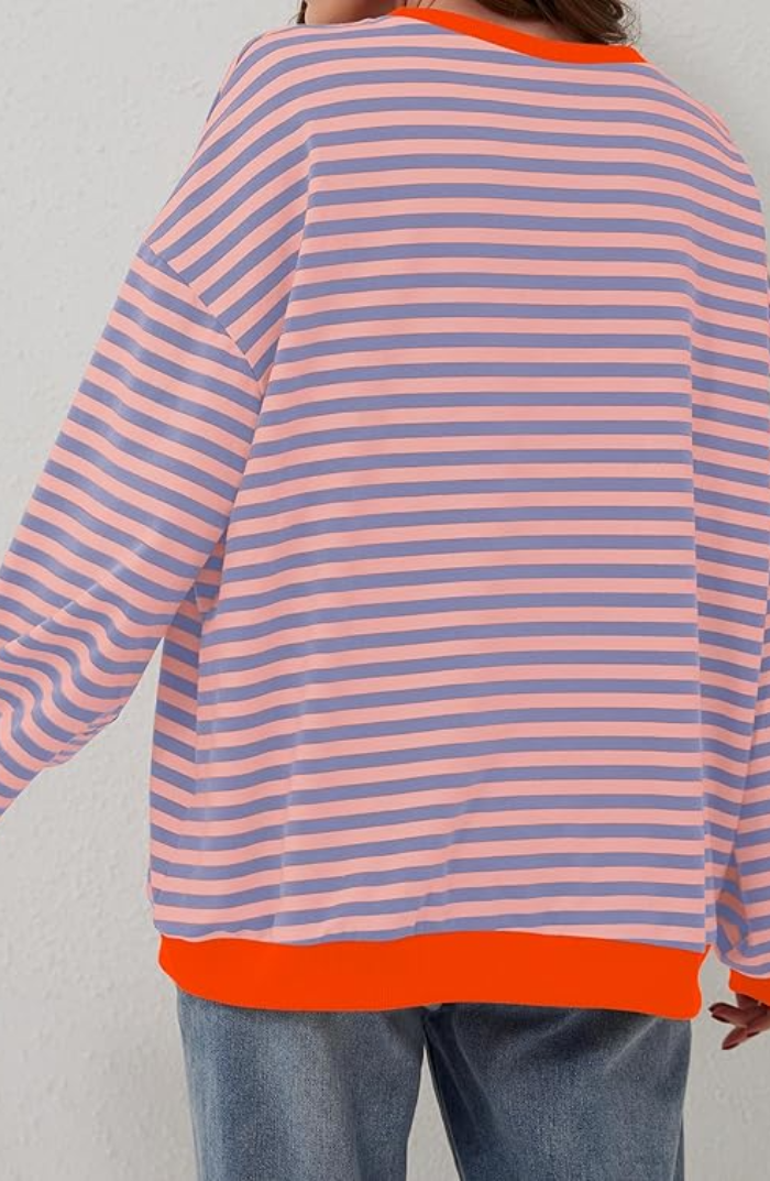 Monika – Striped Women's Sweater