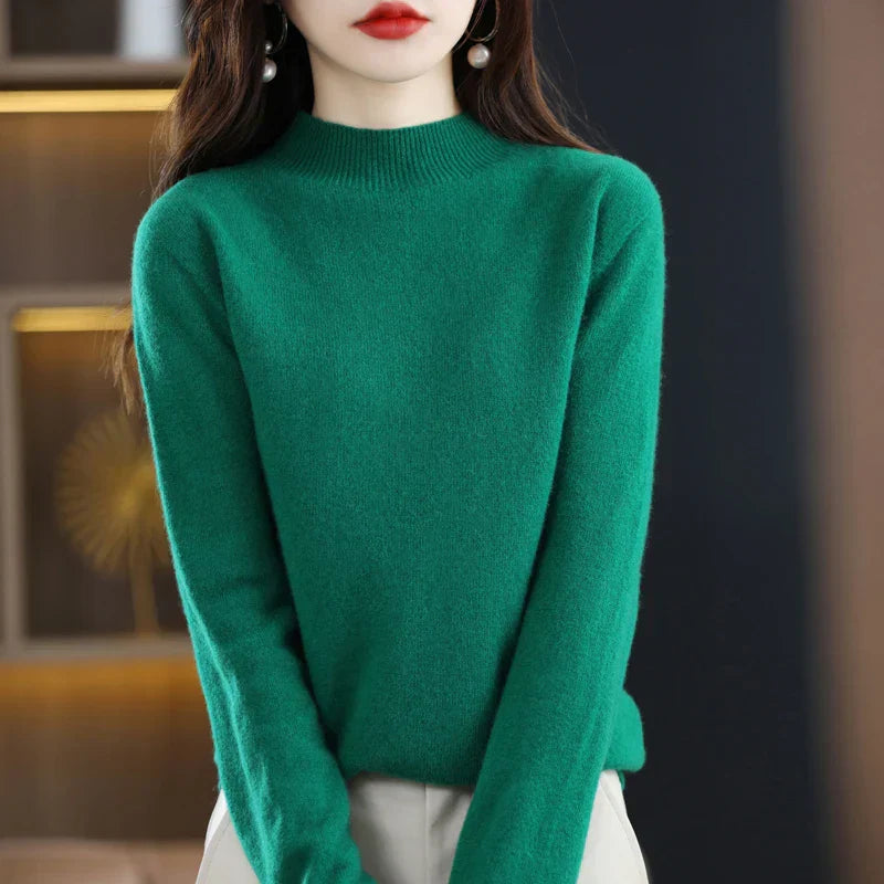 Carlotta – Stylish Sweater with Cable Pattern