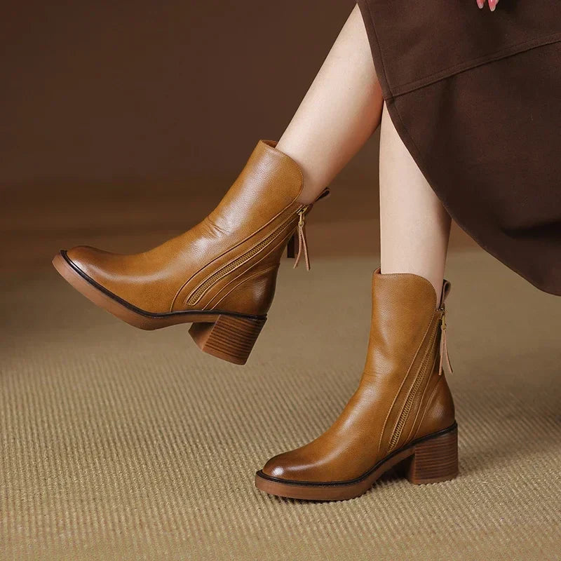 Ludovica – Ankle Boots in Vintage Look
