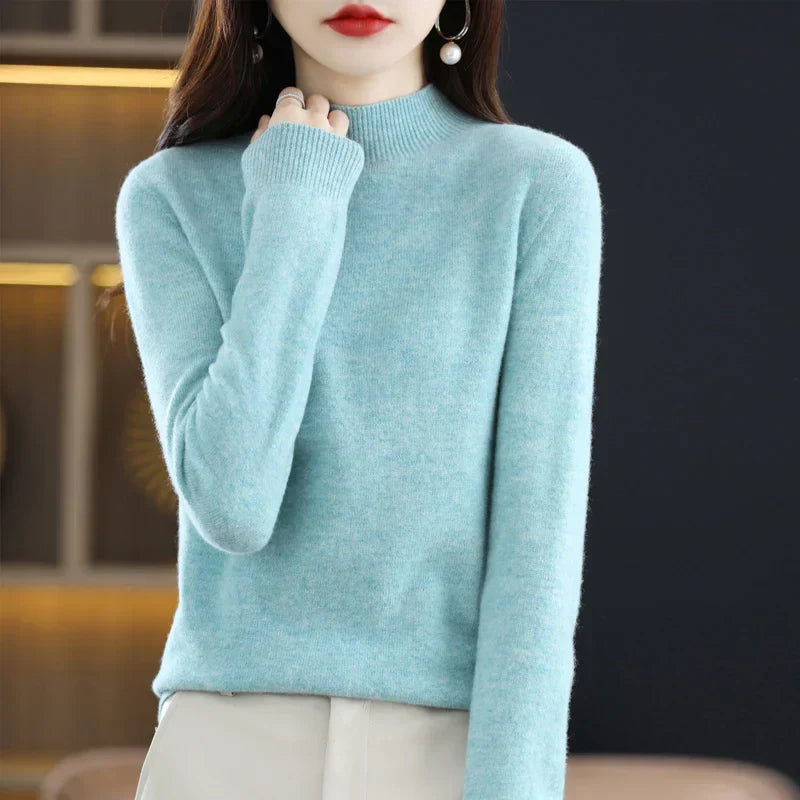 Carlotta – Stylish Sweater with Cable Pattern