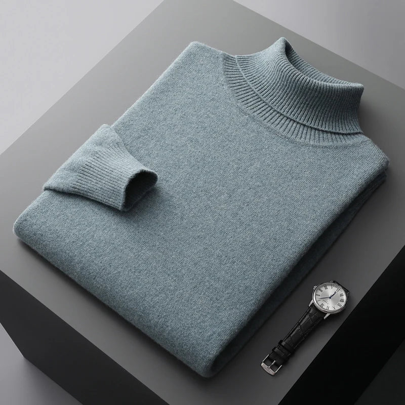 Louis - Knitted Turtleneck Sweater