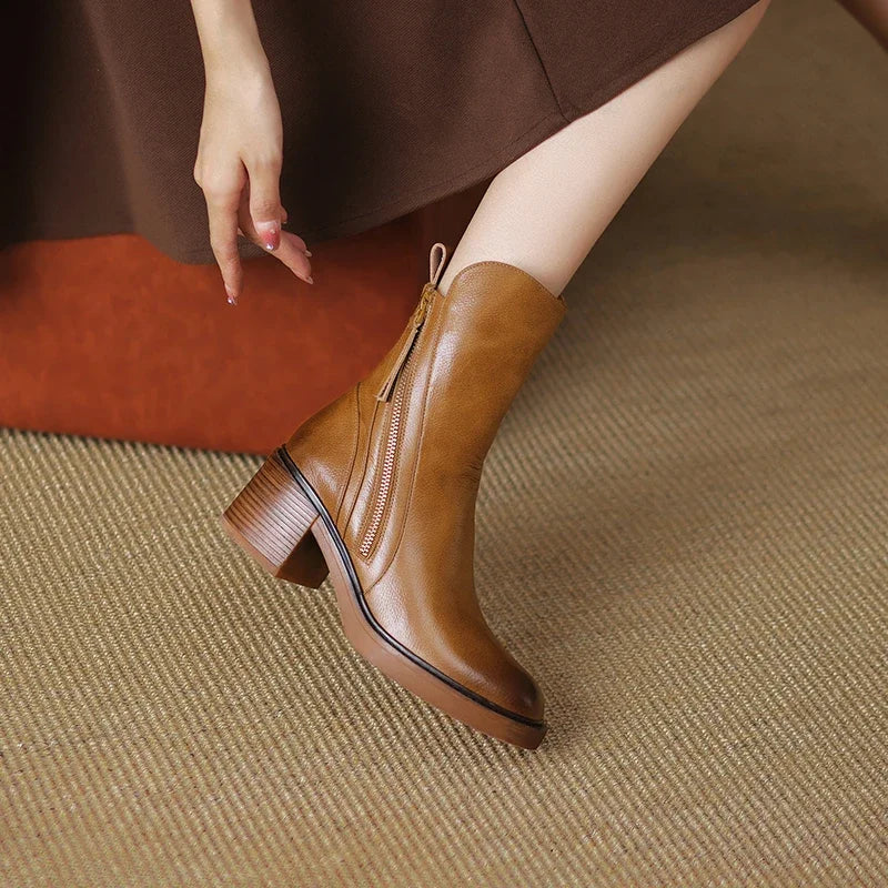 Ludovica – Ankle Boots in Vintage Look