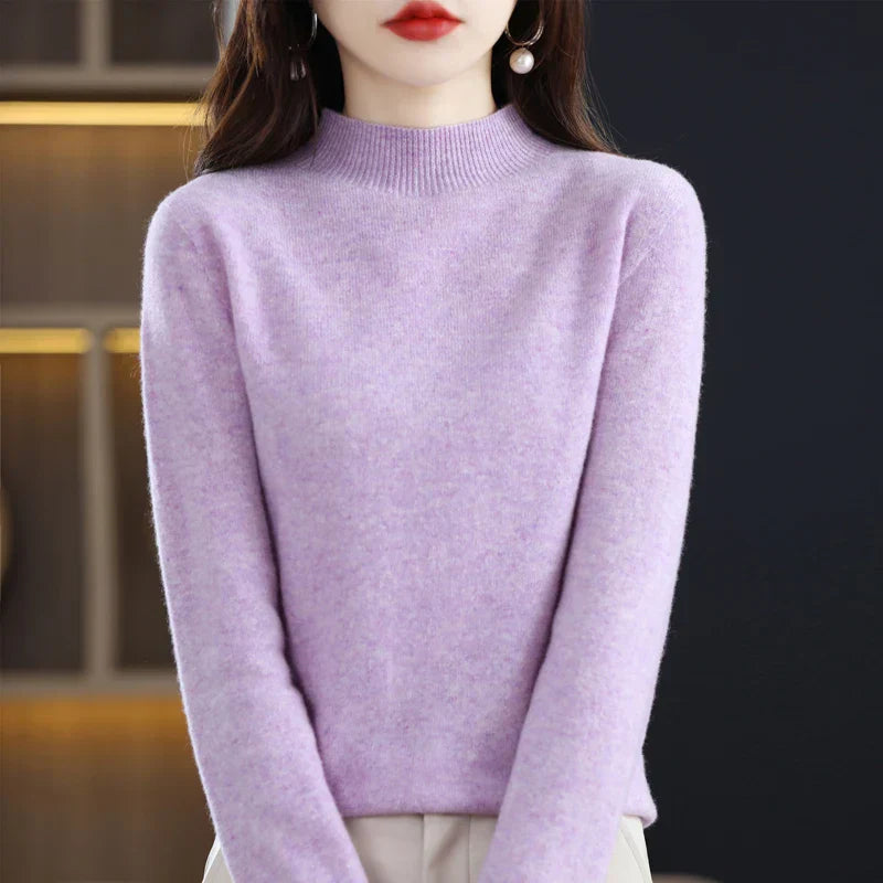 Carlotta – Stylish Sweater with Cable Pattern