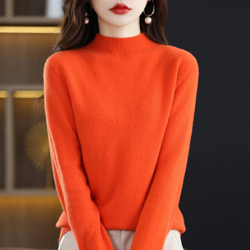 Carlotta – Stylish Sweater with Cable Pattern