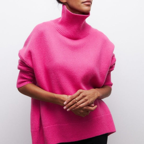 Berenice – Pullover with High Collar