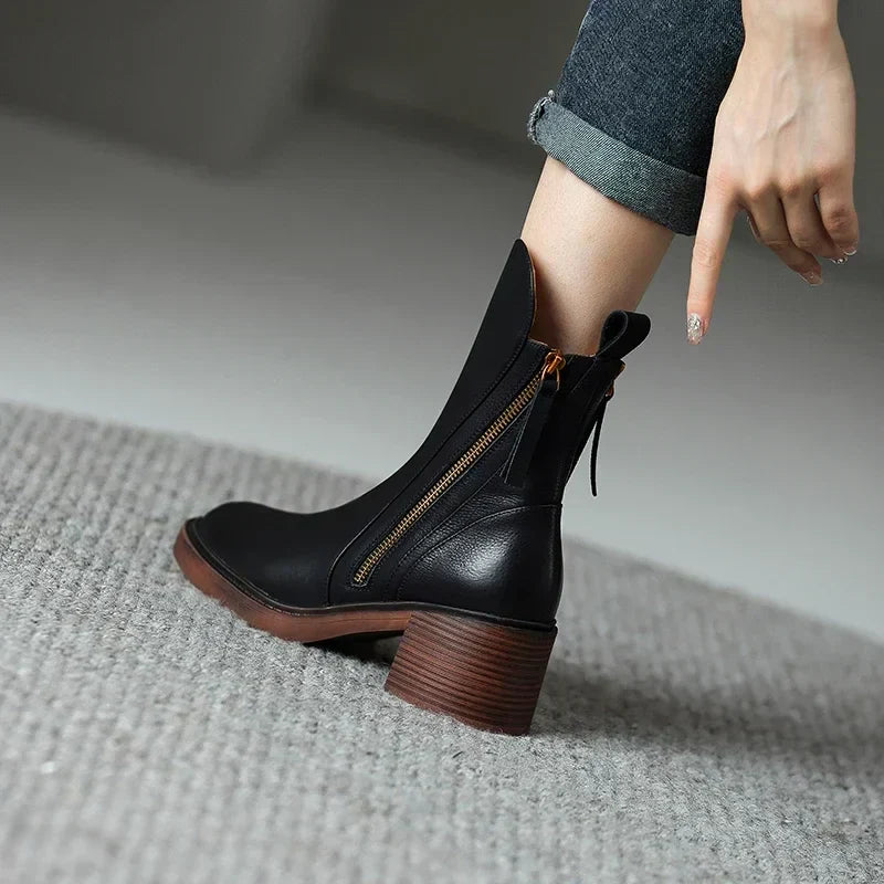 Ludovica – Ankle Boots in Vintage Look