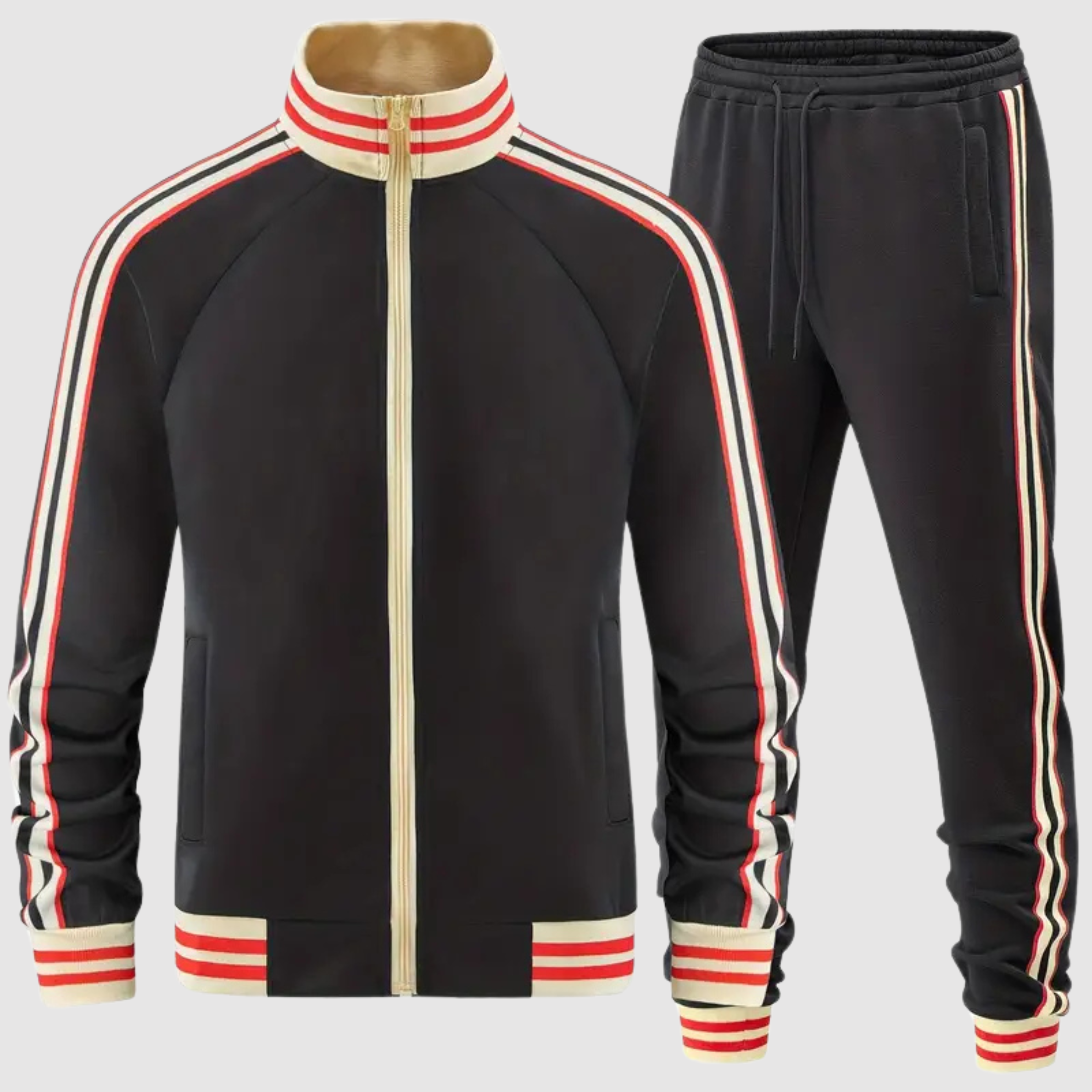 Romain – Sports Striped Tracksuit