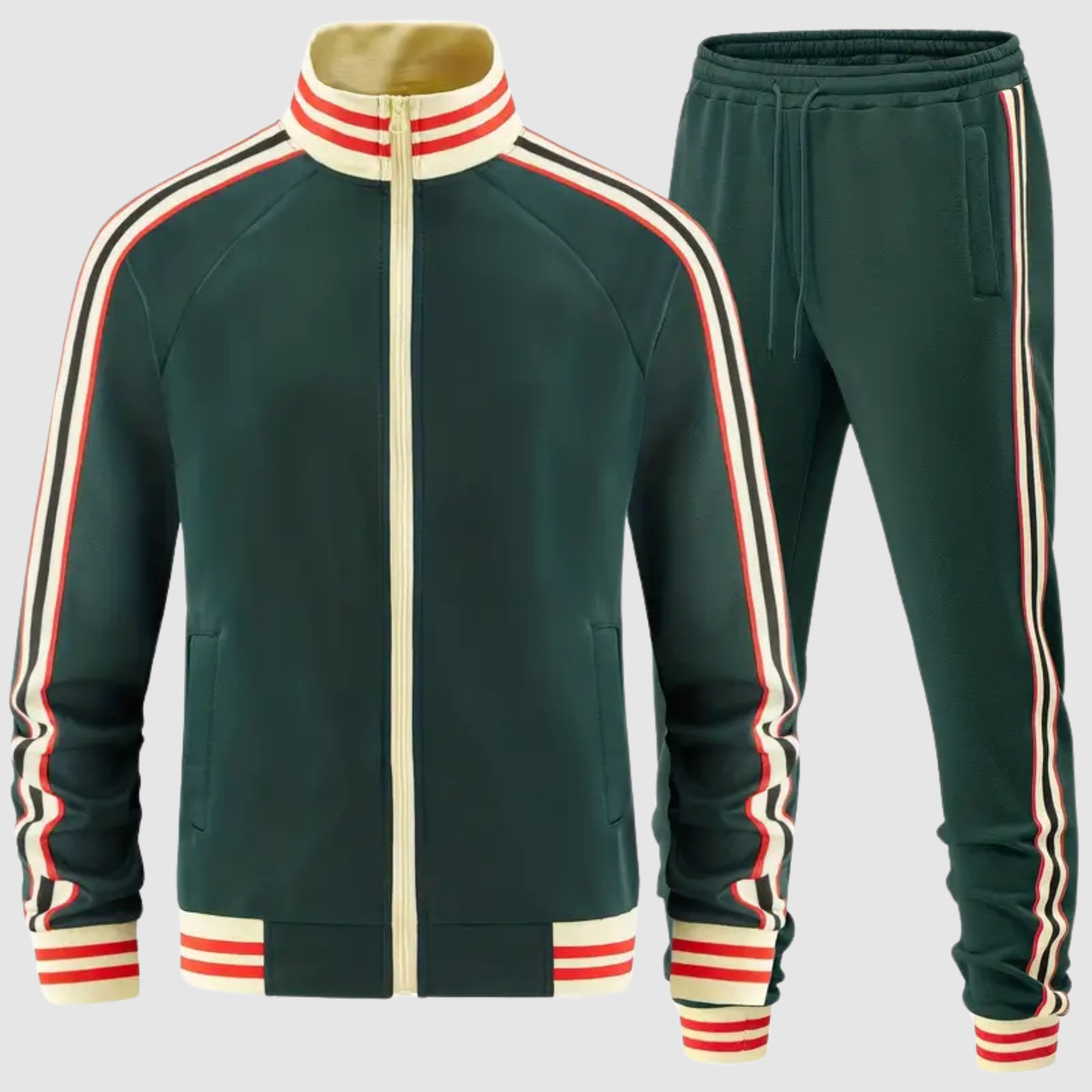 Romain – Sports Striped Tracksuit