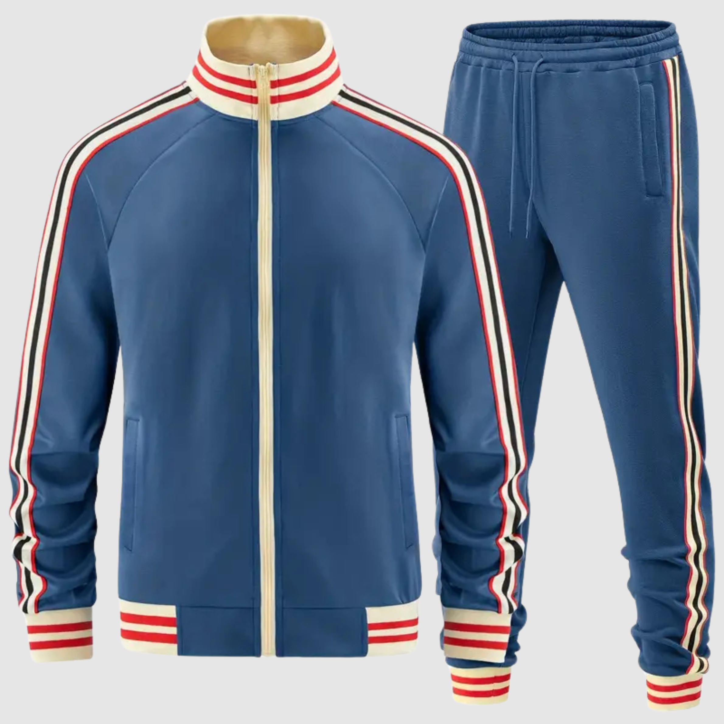 Romain – Sports Striped Tracksuit