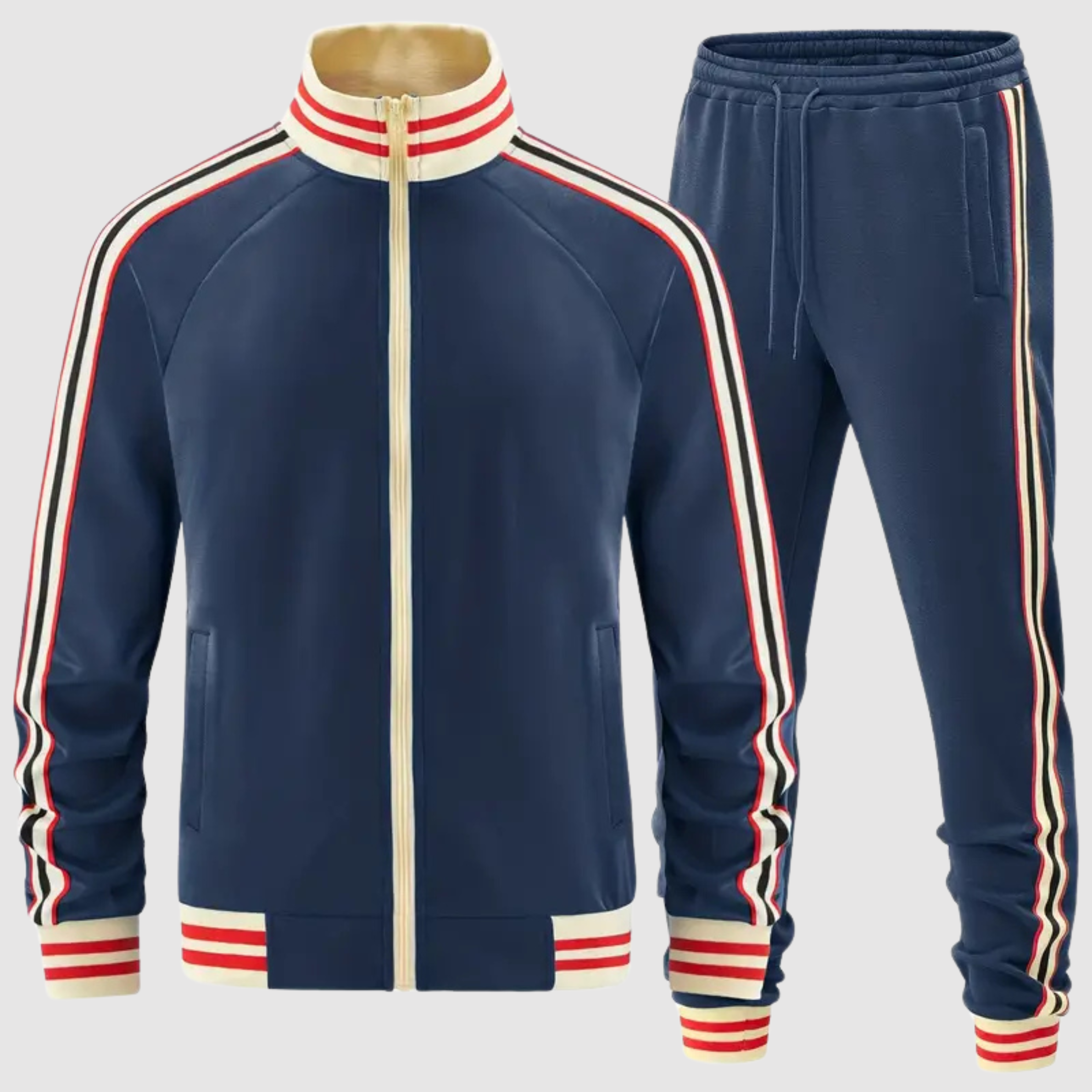 Romain – Sports Striped Tracksuit