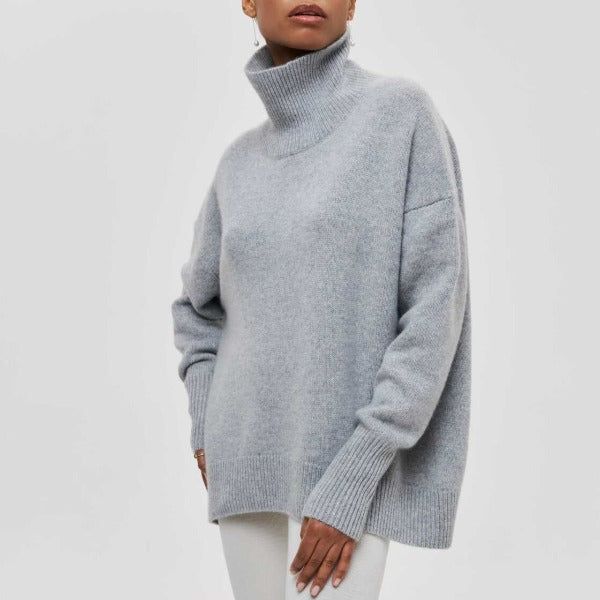 Berenice – Pullover with High Collar