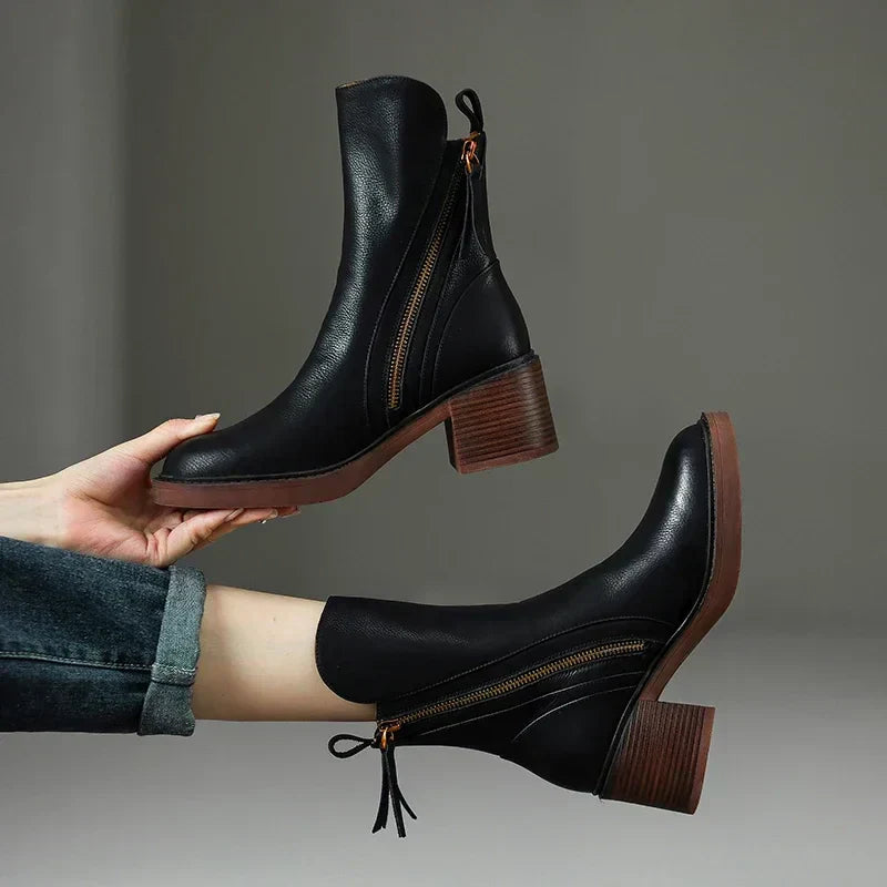 Ludovica – Ankle Boots in Vintage Look