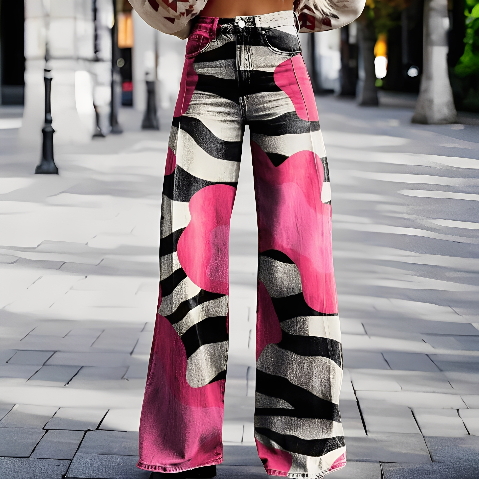Briley - Stylish, Chic Wide-Leg Pants for Women