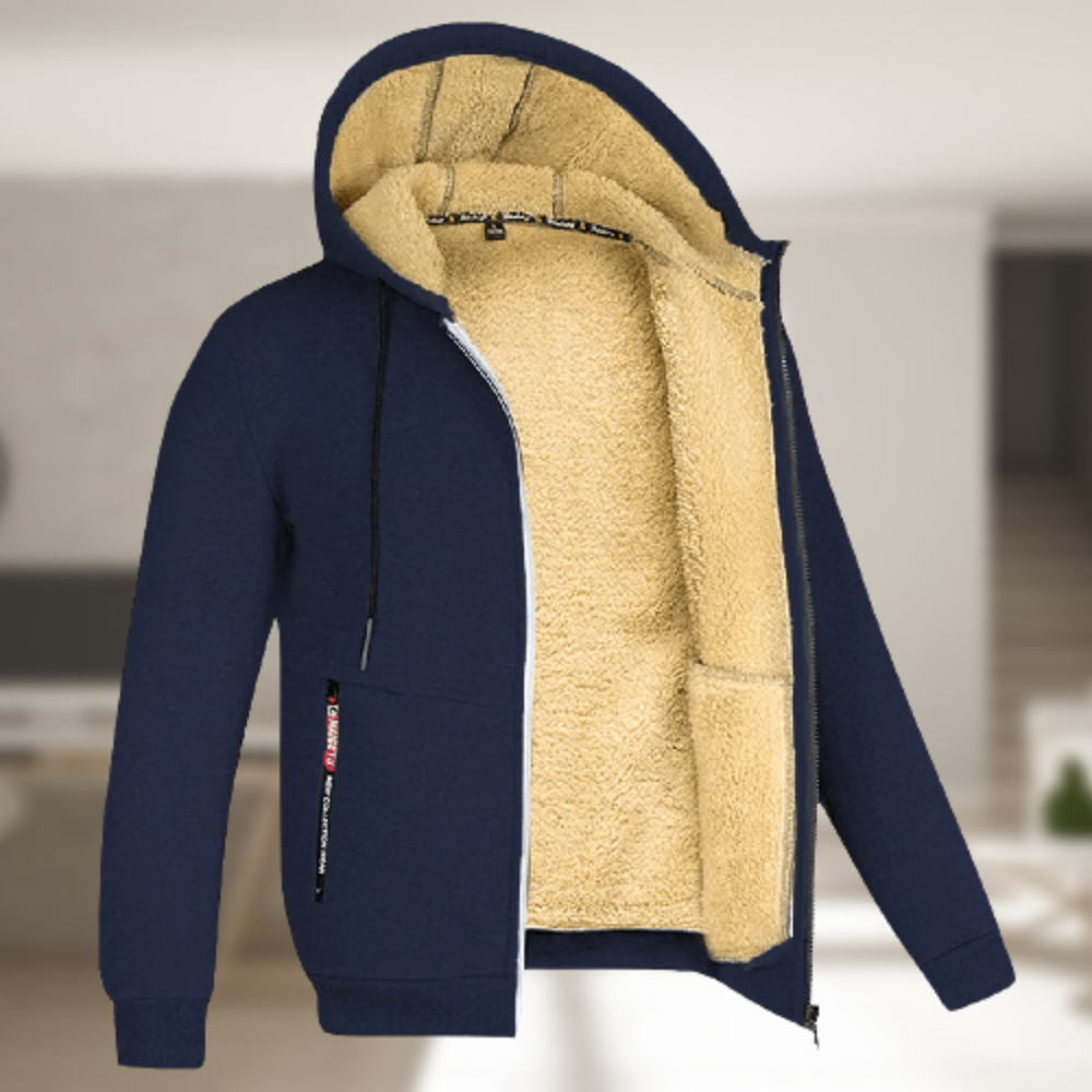Andrew – Winter Jacket with Fleece Hood