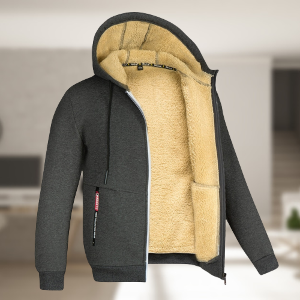 Andrew – Winter Jacket with Fleece Hood